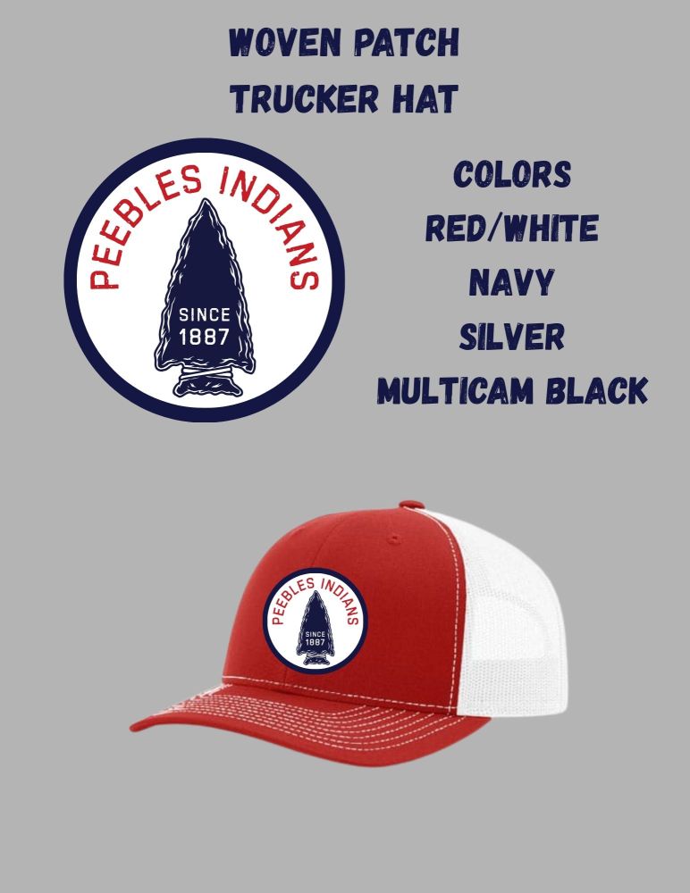 Arrowhead Red and White Mesh Snap Back